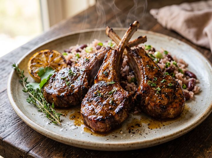 Caribbean Lamb Chops 3