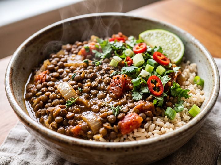 Caribbean Lentil Bowl 2
