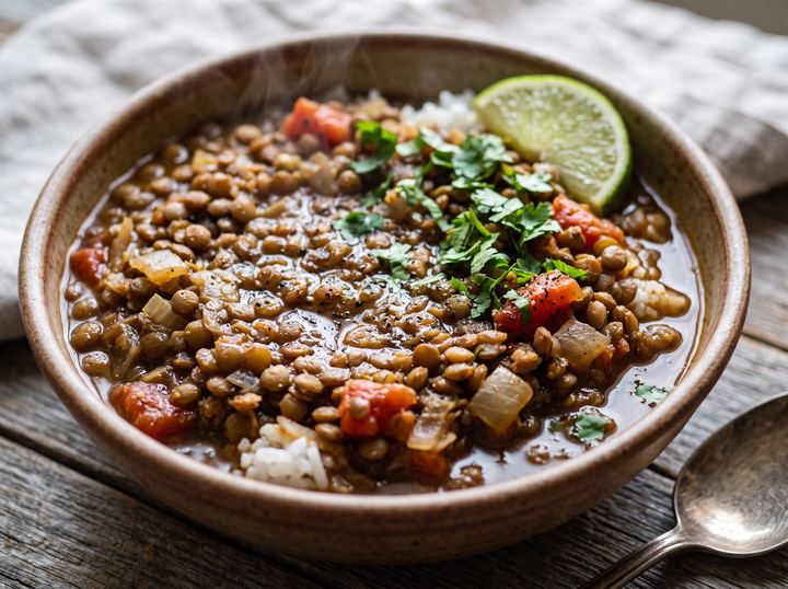 Caribbean Lentil Bowl