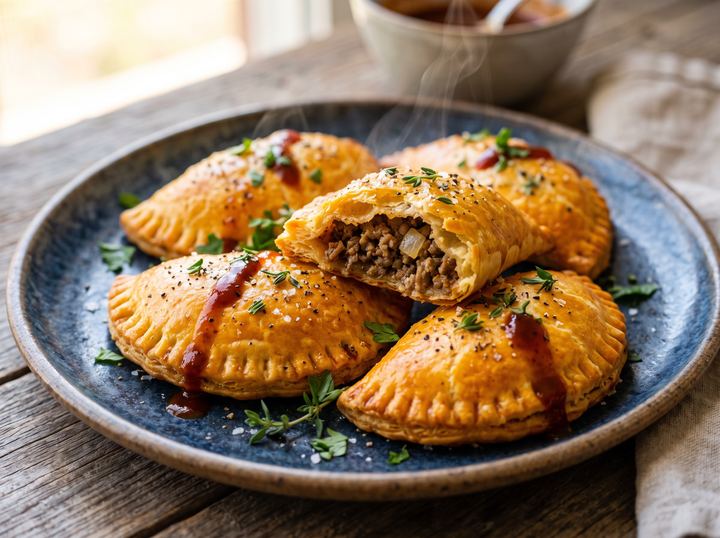 Caribbean Meat Pastry Bites 3