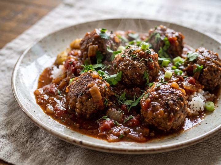 Caribbean Meatball Pot 2