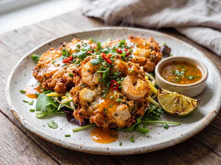 Caribbean Seafood Fritters 3