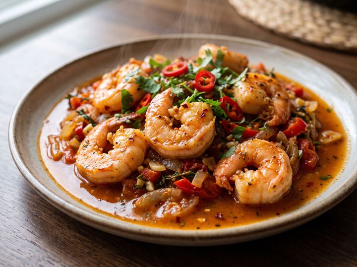 Caribbean Shrimp Pan