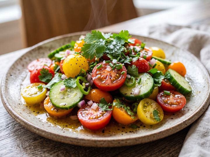 Caribbean Tomato Salad