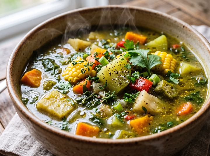 Caribbean Vegetable Soup 3