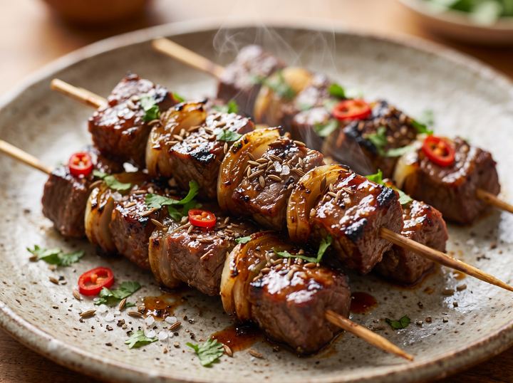 Chinese Beef Skewers 2