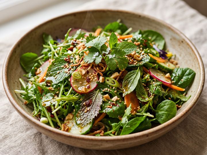 Chinese Herb Salad
