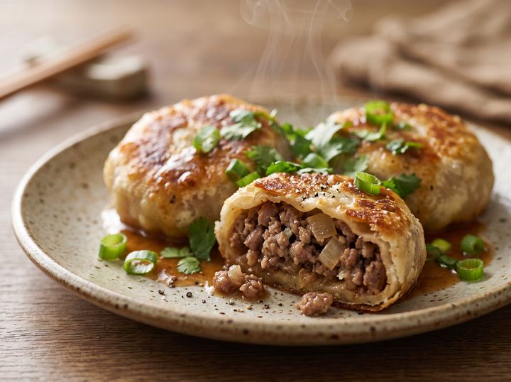 Chinese Meat Pastry Bites