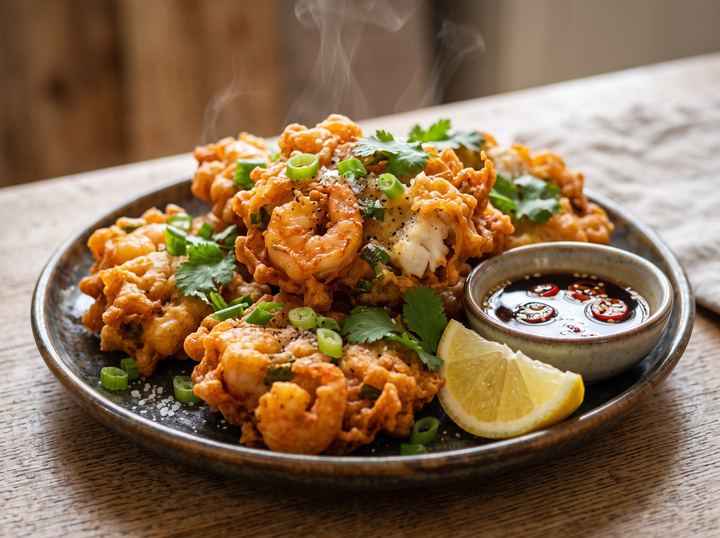 Chinese Seafood Fritters