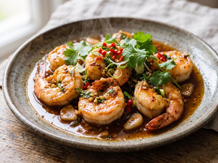 Chinese Shrimp Pan