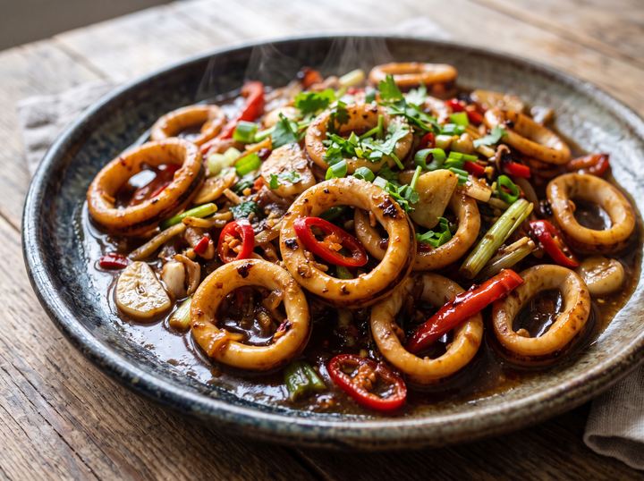 Chinese Squid Stir-Fry 2