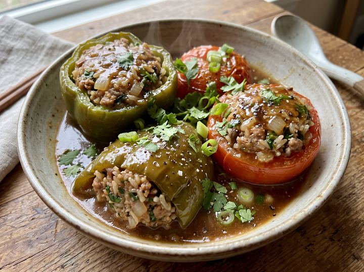 Chinese Stuffed Vegetables 2
