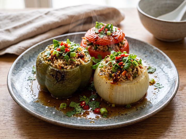 Chinese Stuffed Vegetables 3