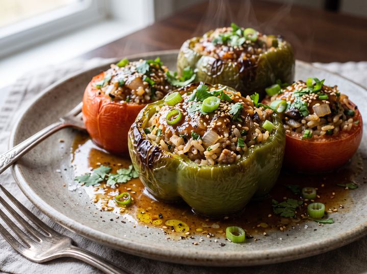 Chinese Stuffed Vegetables