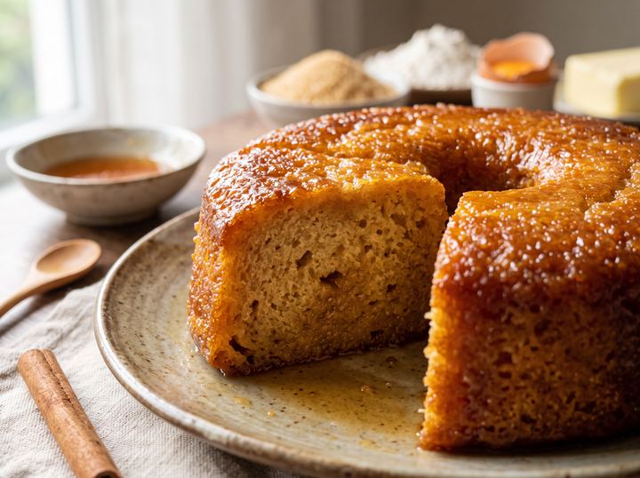 Chinese Sweet Syrup Cake