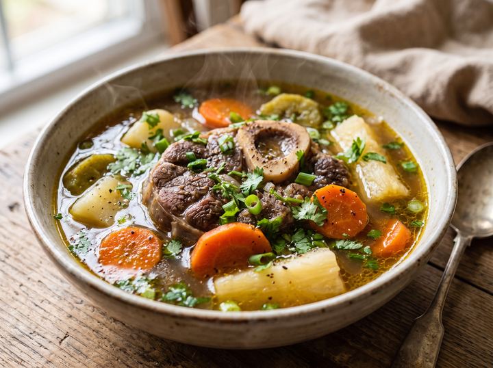 Colombian Beef Broth Soup
