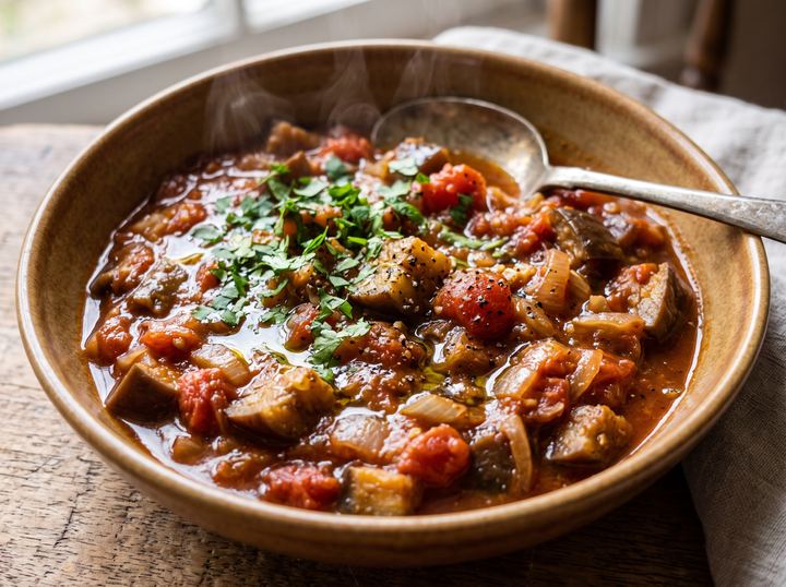 Colombian Eggplant Stew