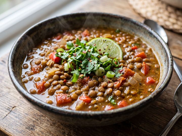 Colombian Lentil Bowl