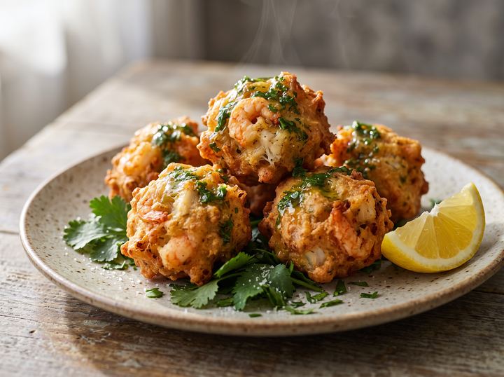 Colombian Seafood Fritters