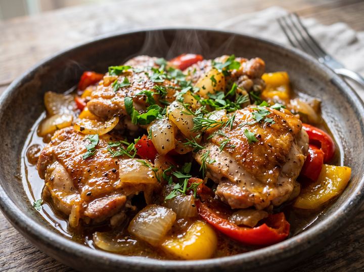 Eastern European Chicken Sauté