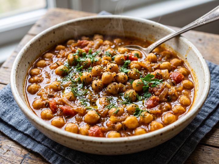Eastern European Chickpea Curry
