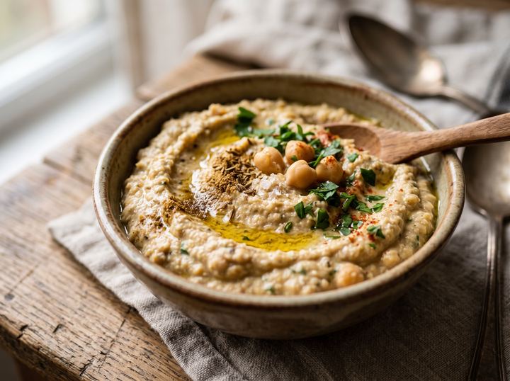 Eastern European Chickpea Dip 3