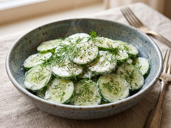 Eastern European Cucumber Salad 2