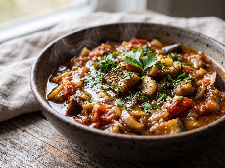 Eastern European Eggplant Stew
