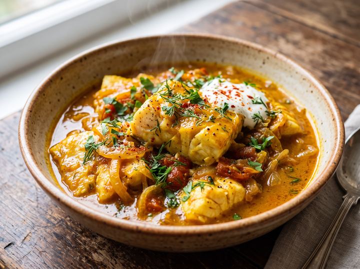 Eastern European Fish Curry