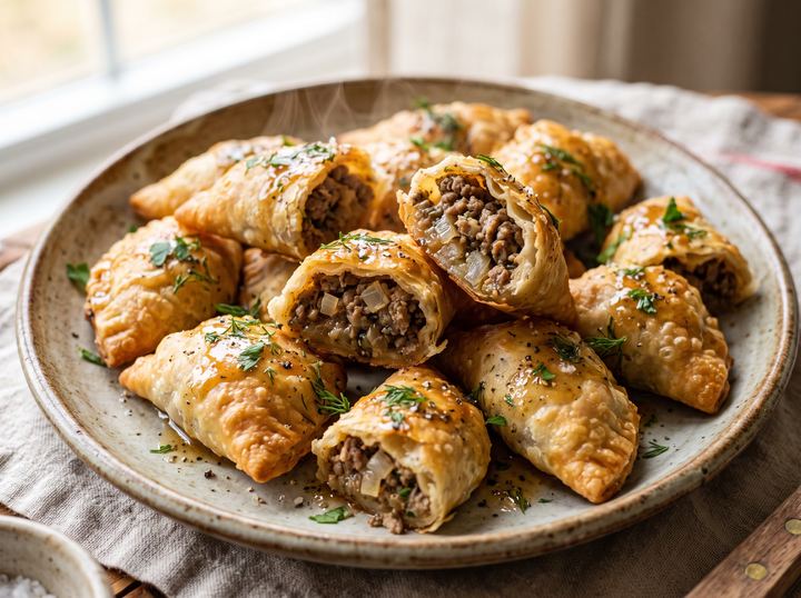 Eastern European Meat Pastry Bites 2