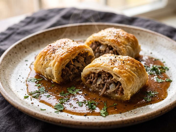 Eastern European Meat Pastry Bites 3