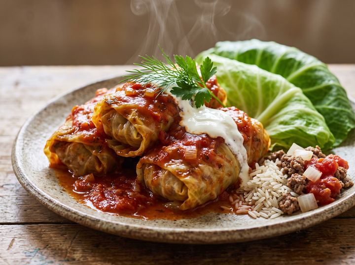 Golubtsi Cabbage Rolls