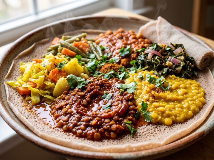 Beyaynetu Fasting Plate