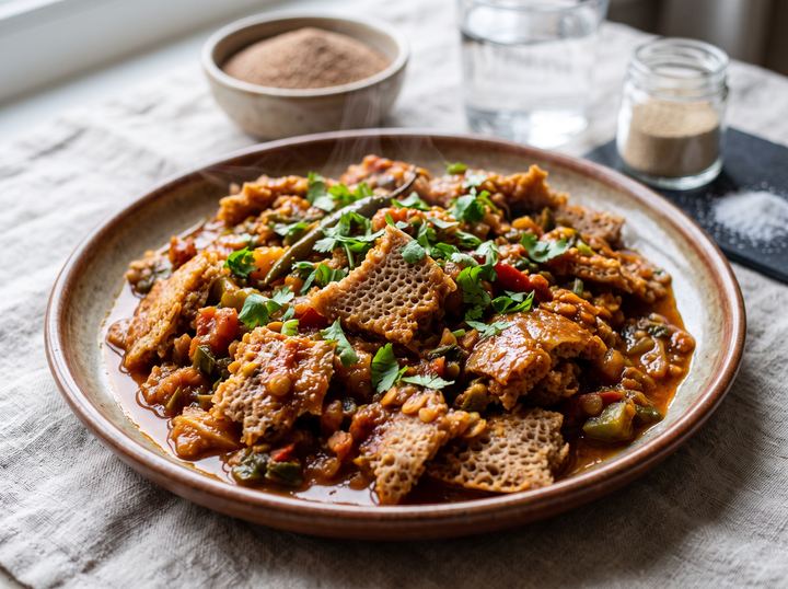 Cush Cush Torn Injera