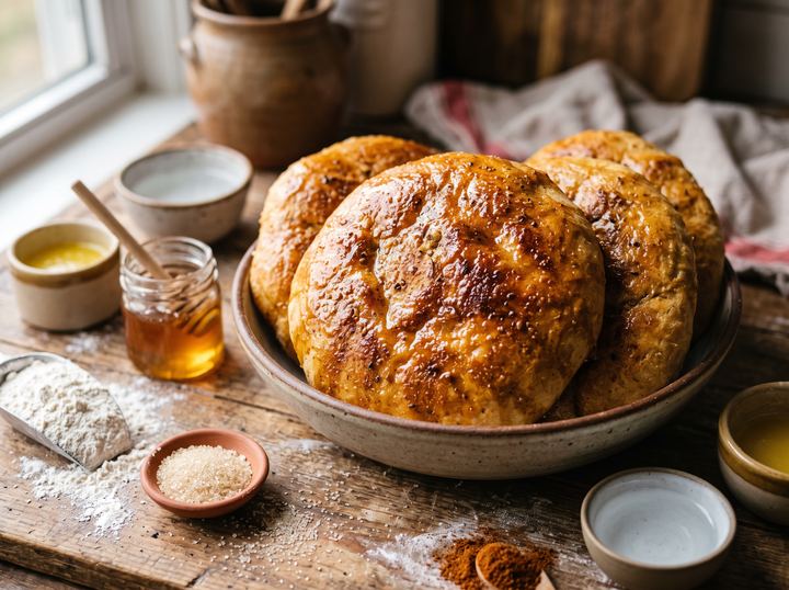 Honey Bread Rounds