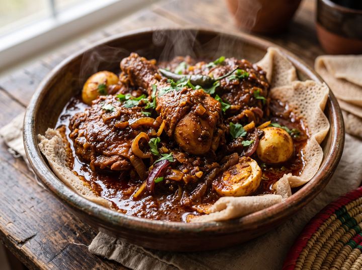 Niter Kibbeh Chicken Stew