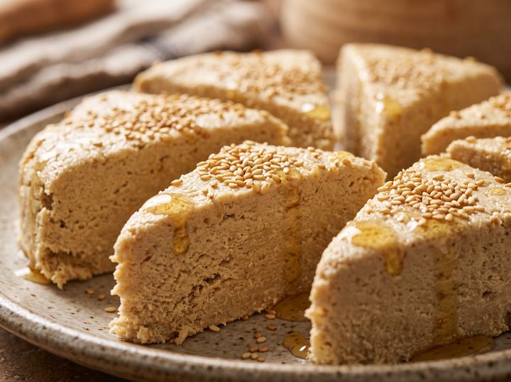 Sesame Halva Slices