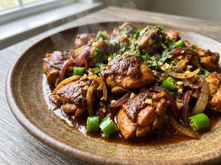 Spicy Chicken Tibs