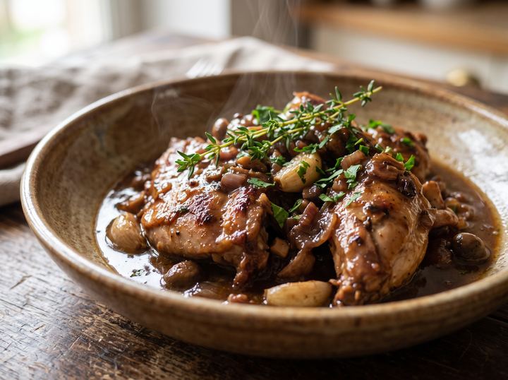 Lapin à la Cocotte