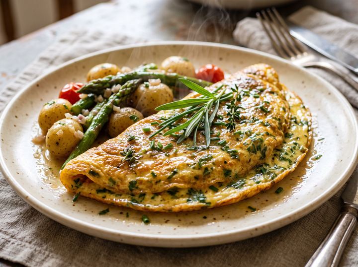 Omelette aux Fines Herbes