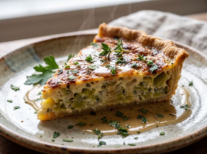 Quiche aux Poireaux