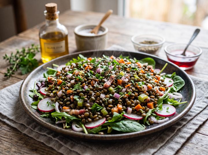 Salade de Lentilles du Puy