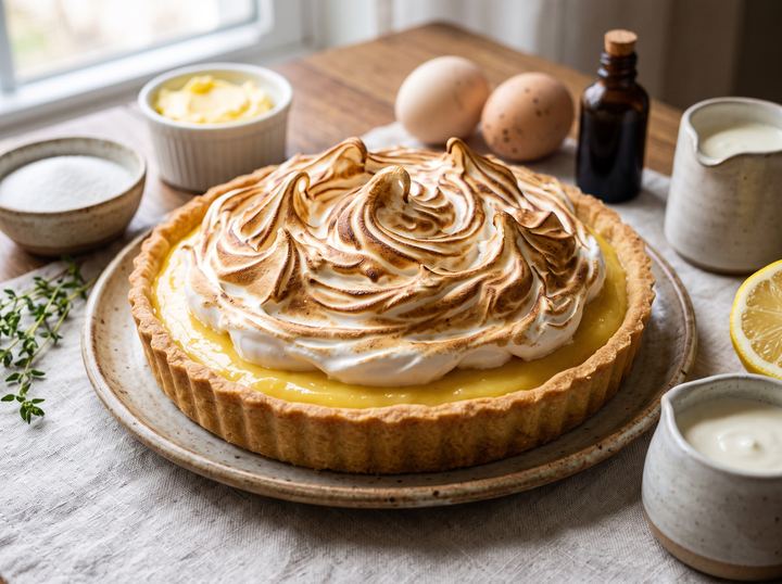 Tarte au Citron Meringuée