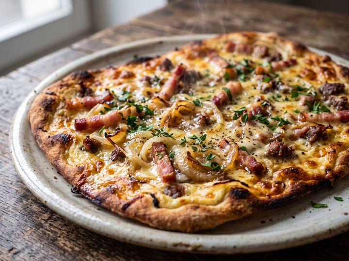 Tarte Flambée Alsacienne