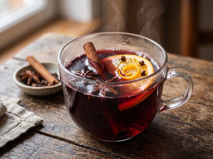 Vin Chaud aux Épices