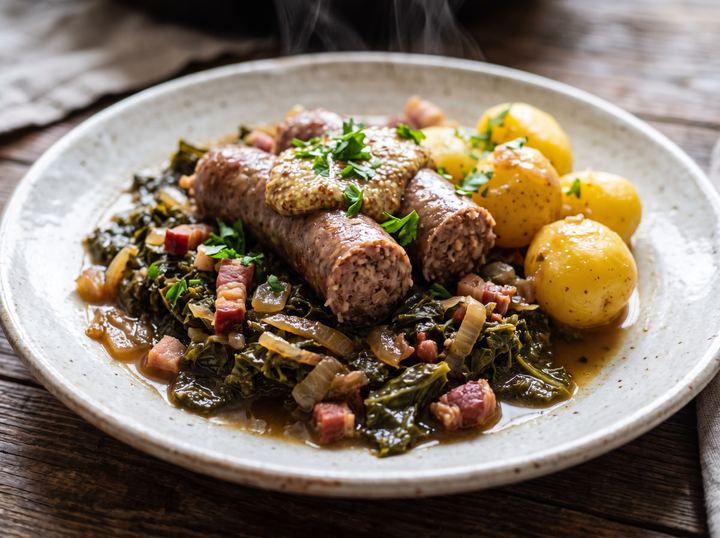 Grünkohl mit Pinkel