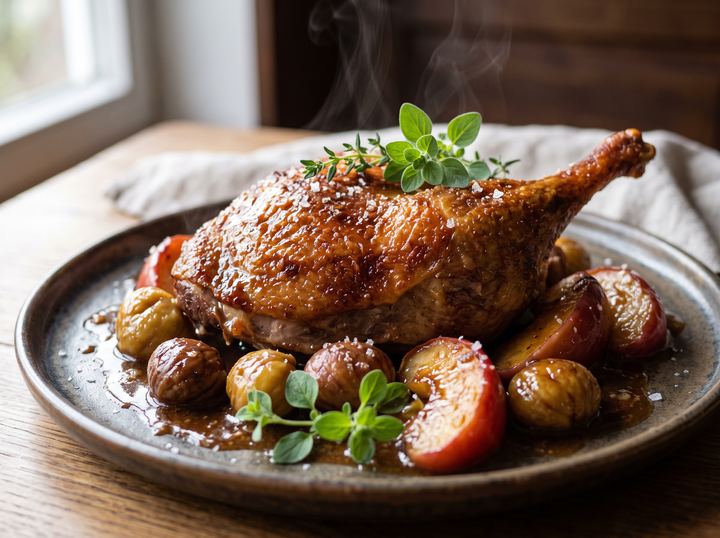 Gänsebraten