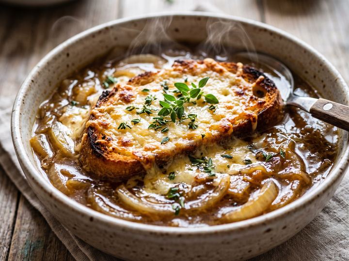 Zwiebelsuppe Fränkisch