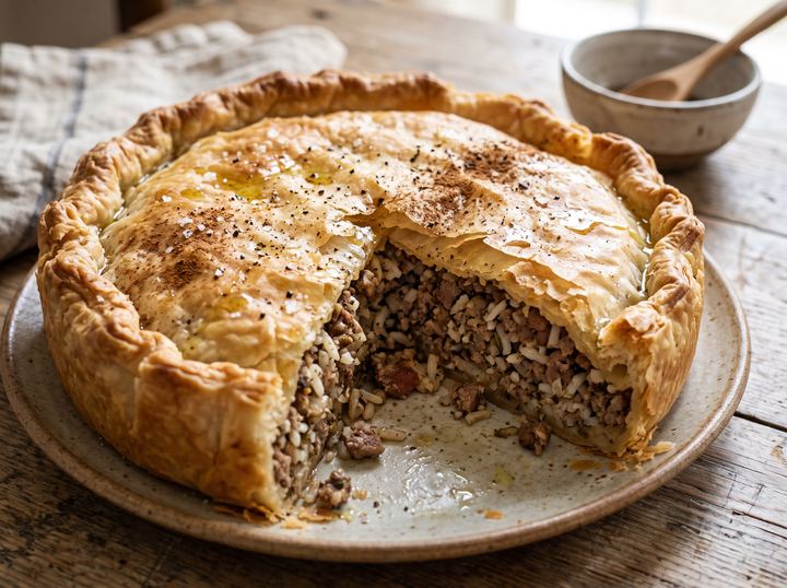 Kreatopita Kefalonitiki