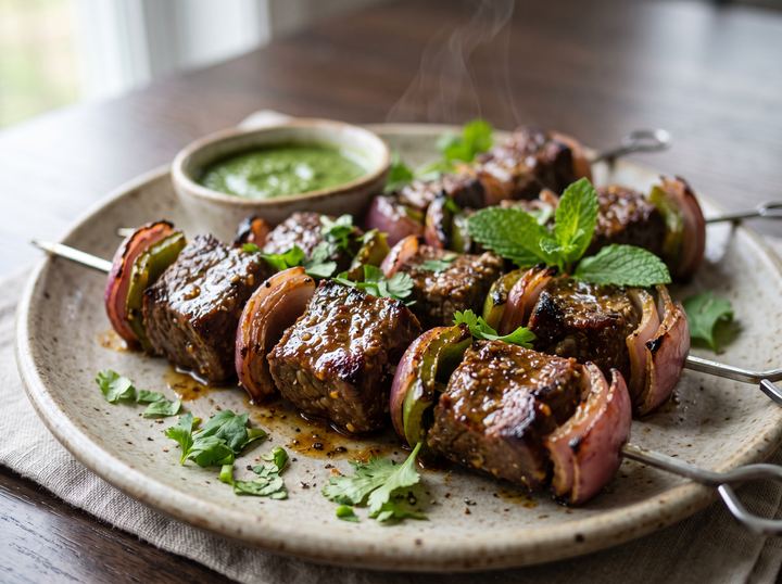 Indian Beef Skewers 3